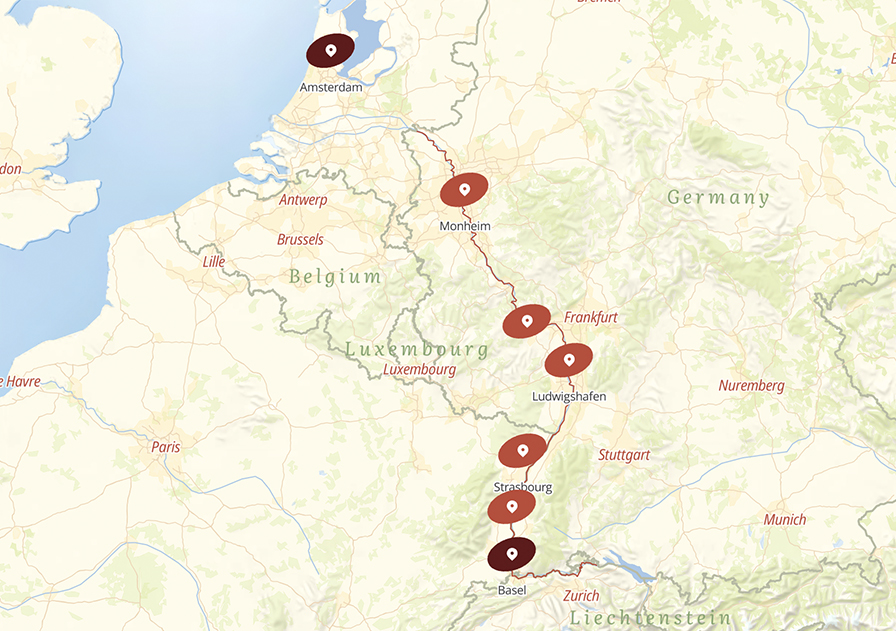 Don't miss this once is a lifetime opportunity to sail the Rhine River with multi-award winning Canadian rock band Glass Tiger