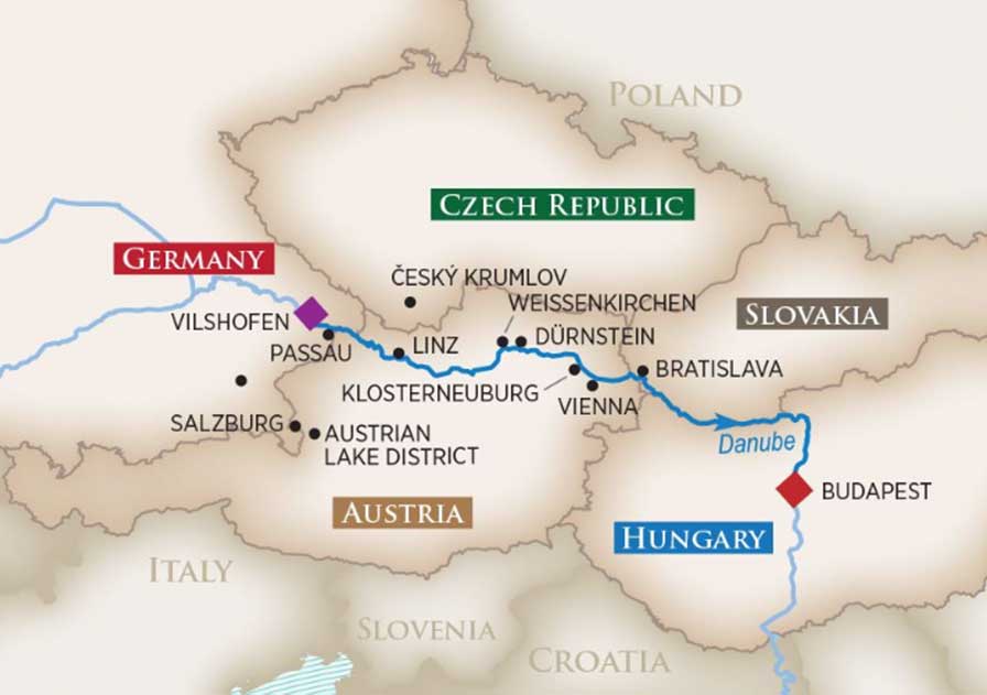Don't miss this once is a lifetime opportunity to sail the Danube River with Blues Legend Sue Foley