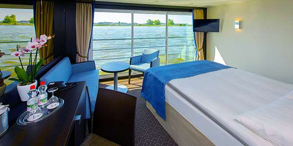 The Beautiful Avalon Illumination River Cruise Ship, PANORAMA SUITE (CAT. A, B, P) - 200 SQ. FT.